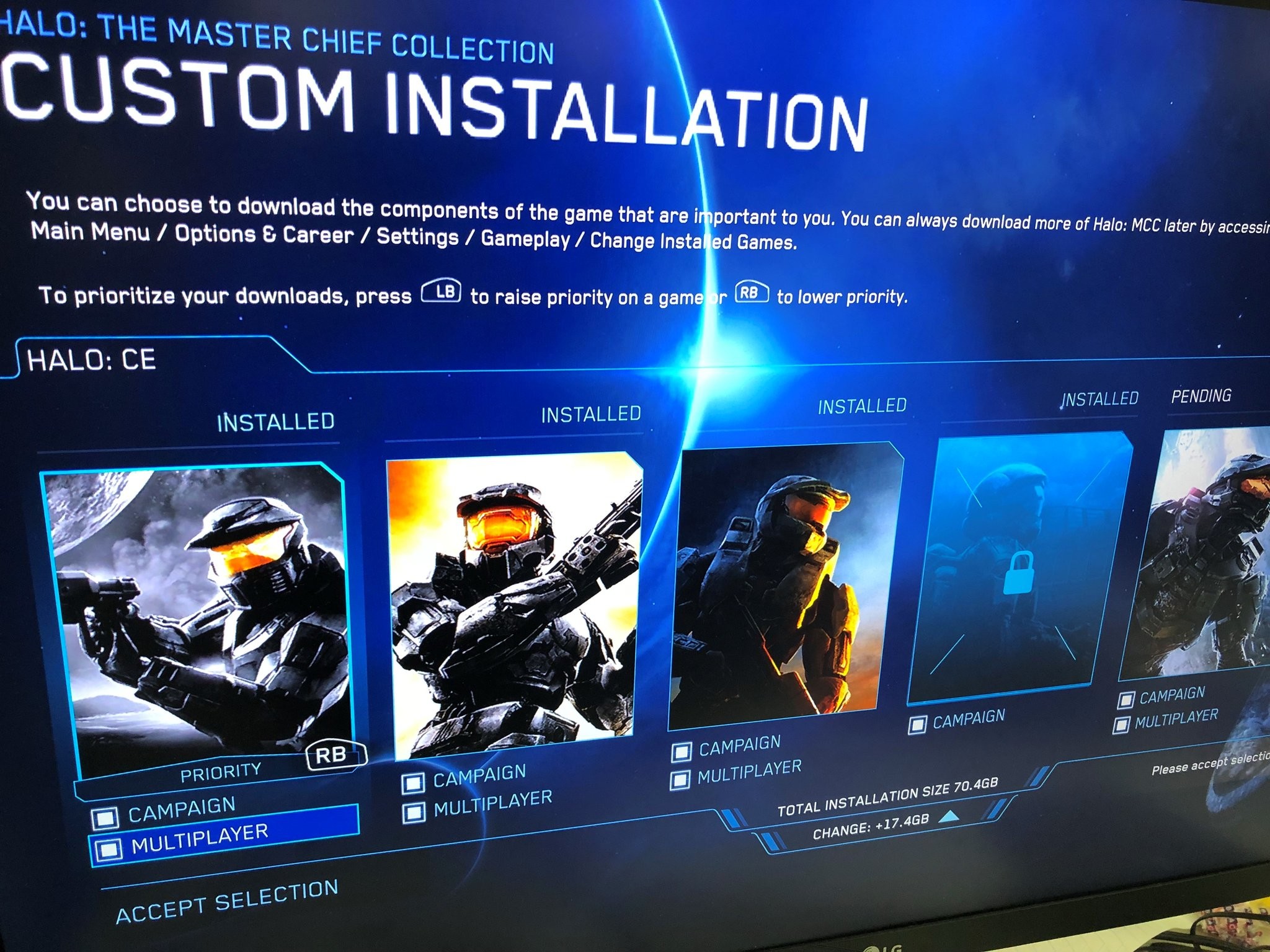 Halo custom installation