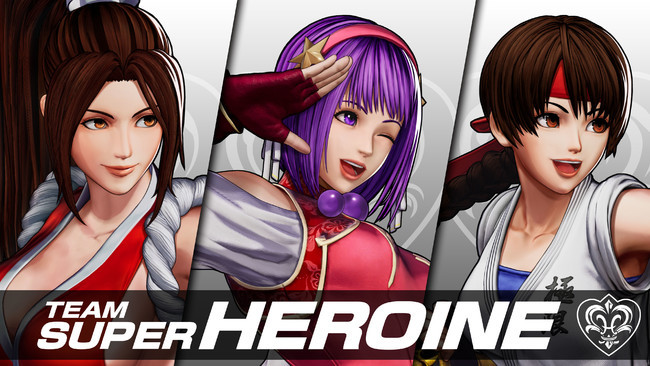 Kof-15-Team-super-heroines