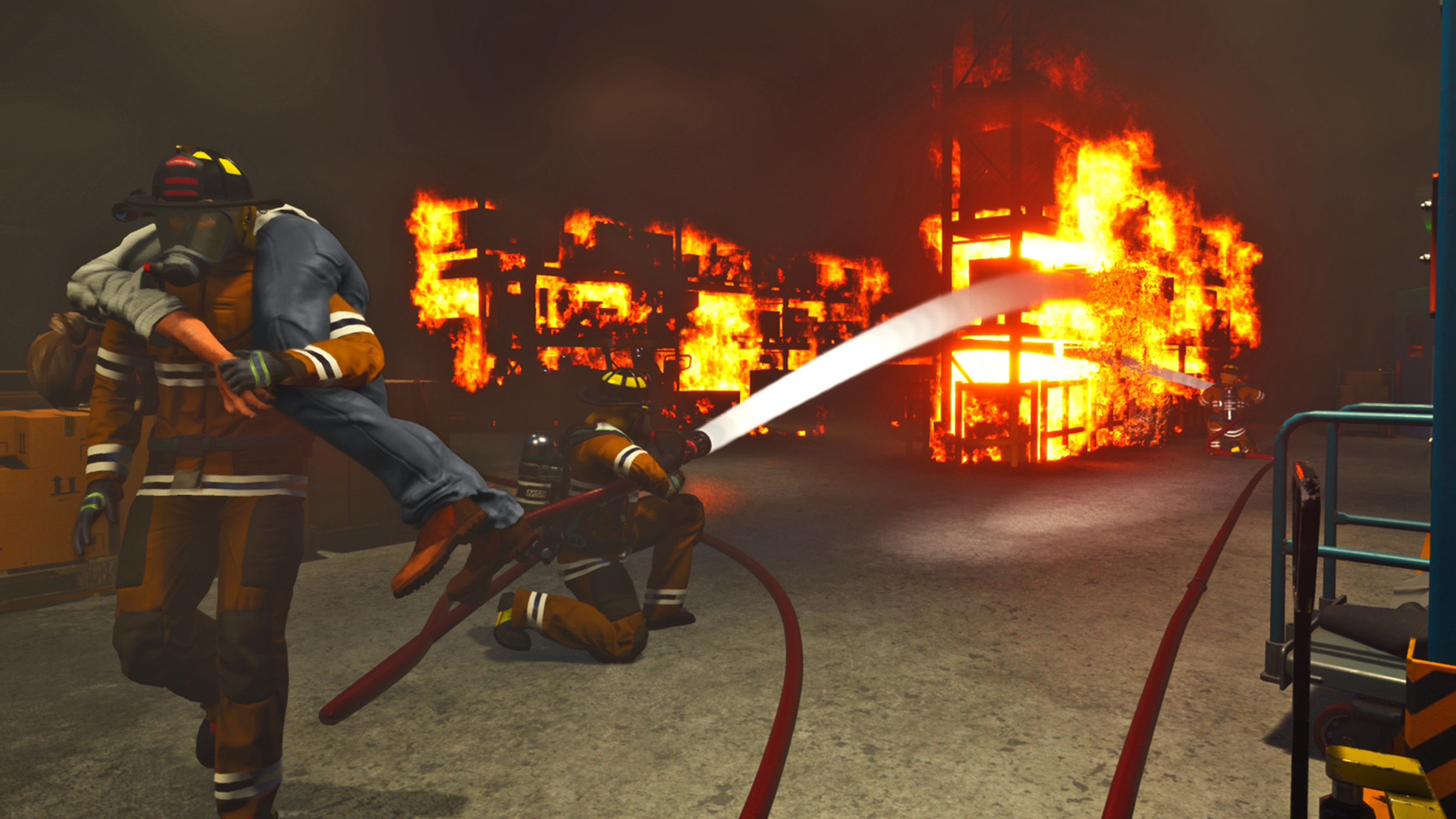 Firefighting Simulator test 4