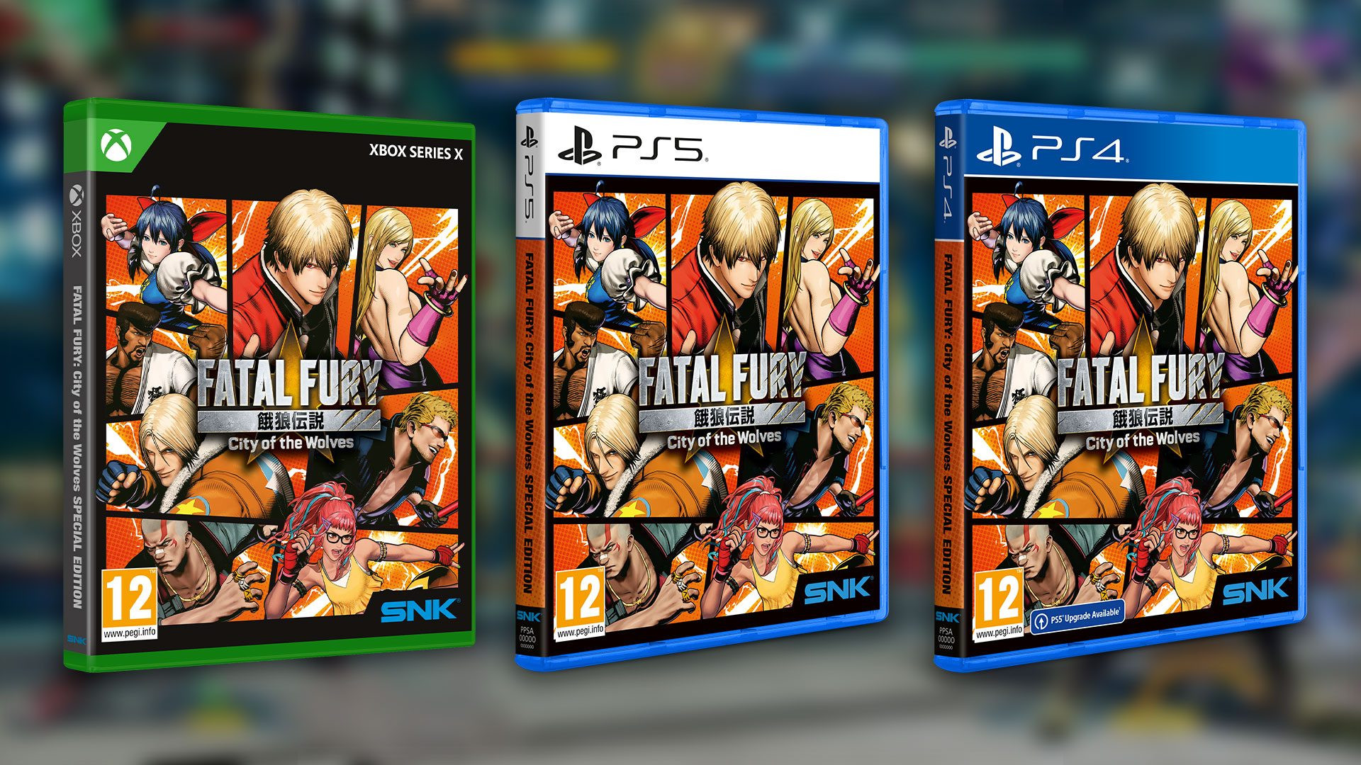 PS5-Fatal-Fury-City-of-Wolves-Special-Edition-PEGI