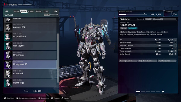 Daemon X Machina Titanic Scion 1